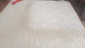 how to wash a mattress in sections